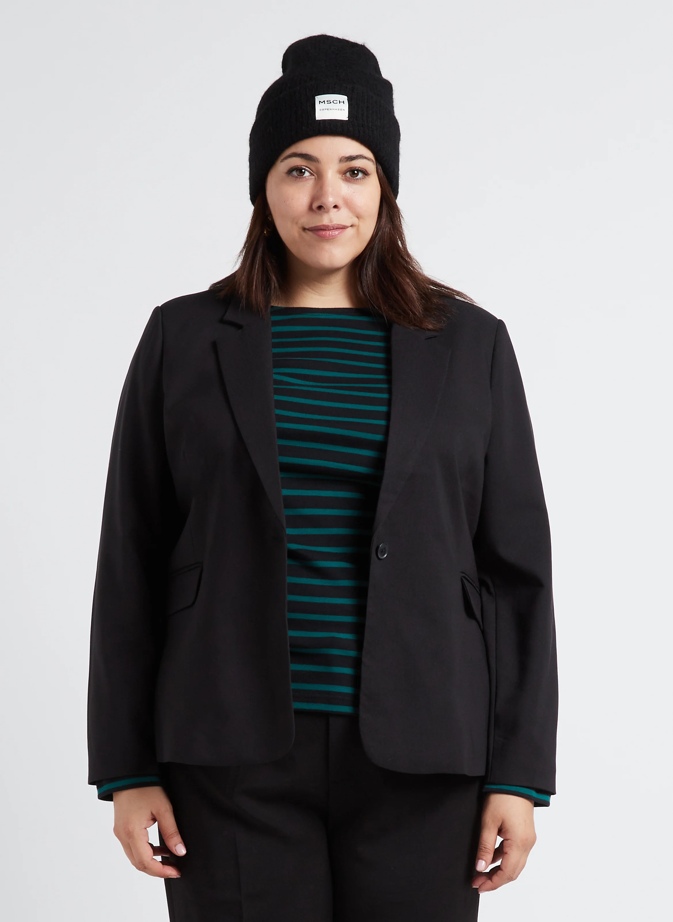 MIRA - Veste de tailleur ajustée| Noir