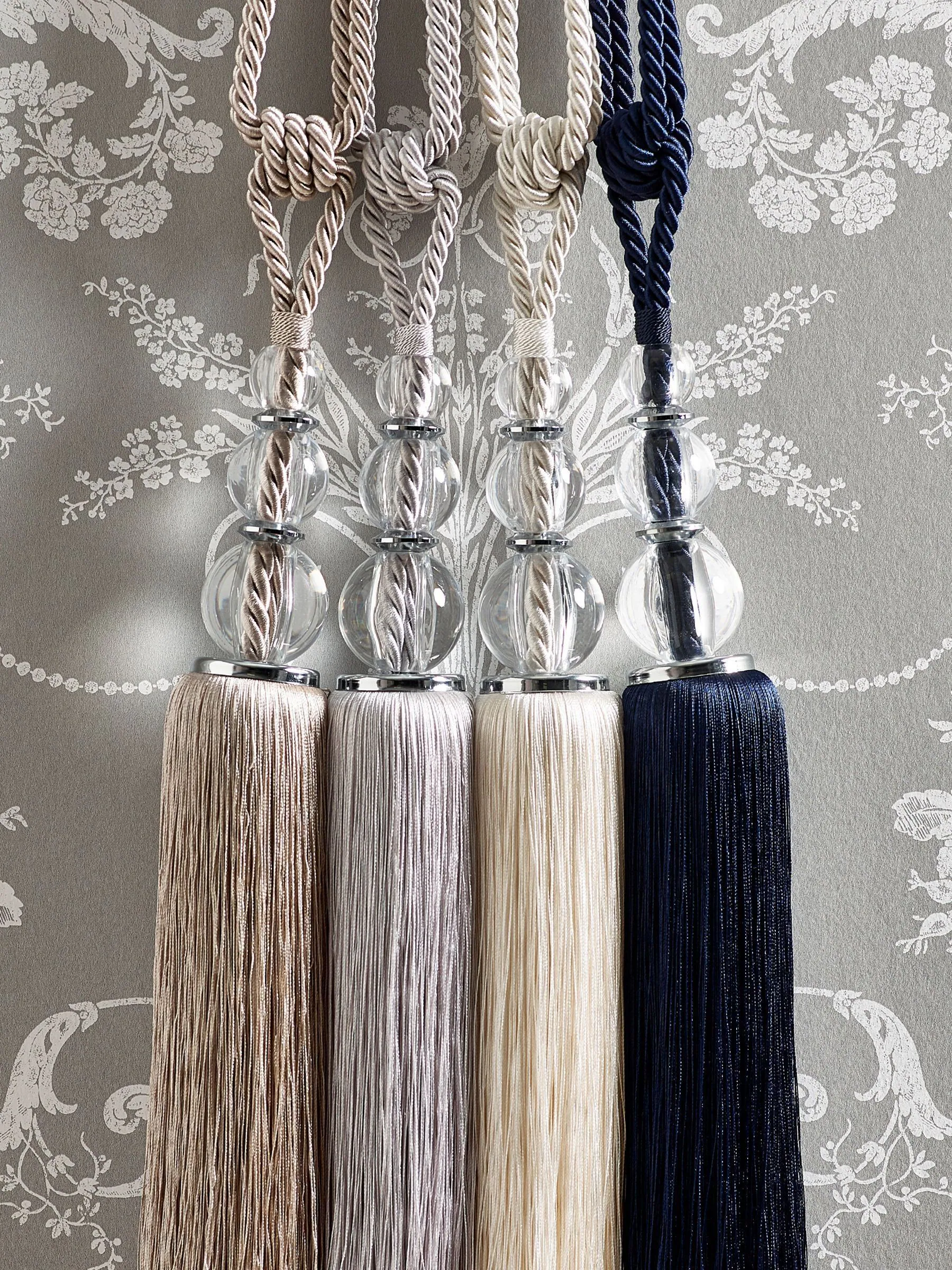 Laura Ashley Selby Resin Tassel Curtain Tieback