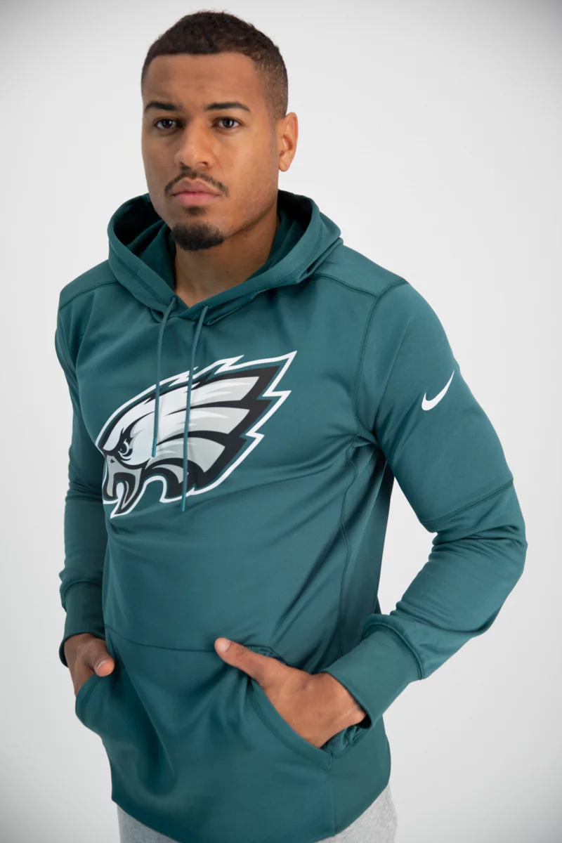 Nike Philadelphia Eagles Nike Logo Therma Herren Hoodie