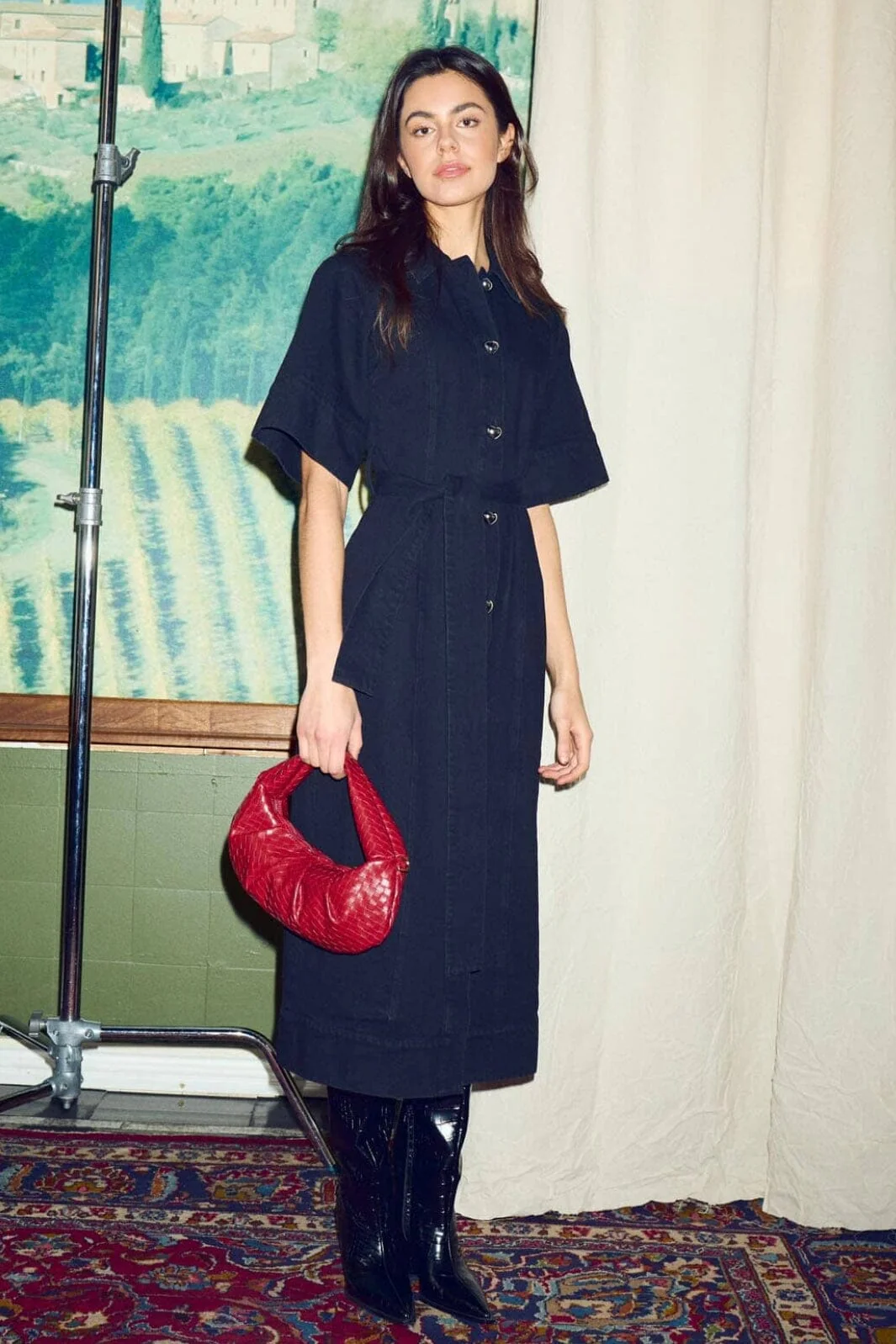 Noella Keisley Dress 1214 black wash