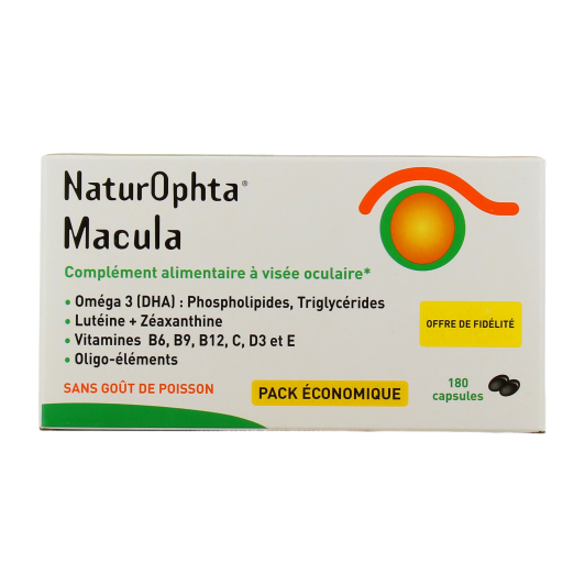 NaturOphta Macula - Maintien d'une Vision Normale