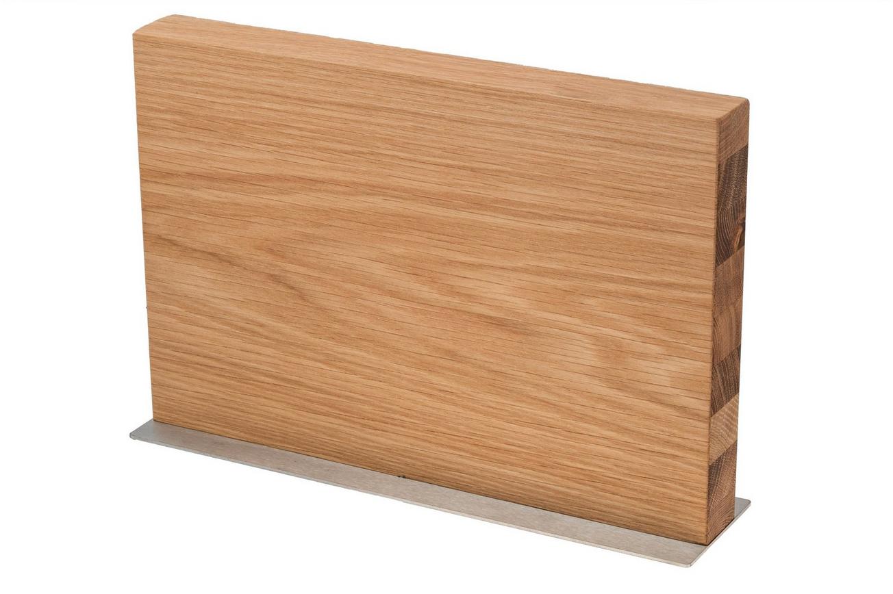 Laguiole en Aubrac Magnetic Knife Block Oak Wood BLOCCHGO eikenhout, magnetisch messenblok