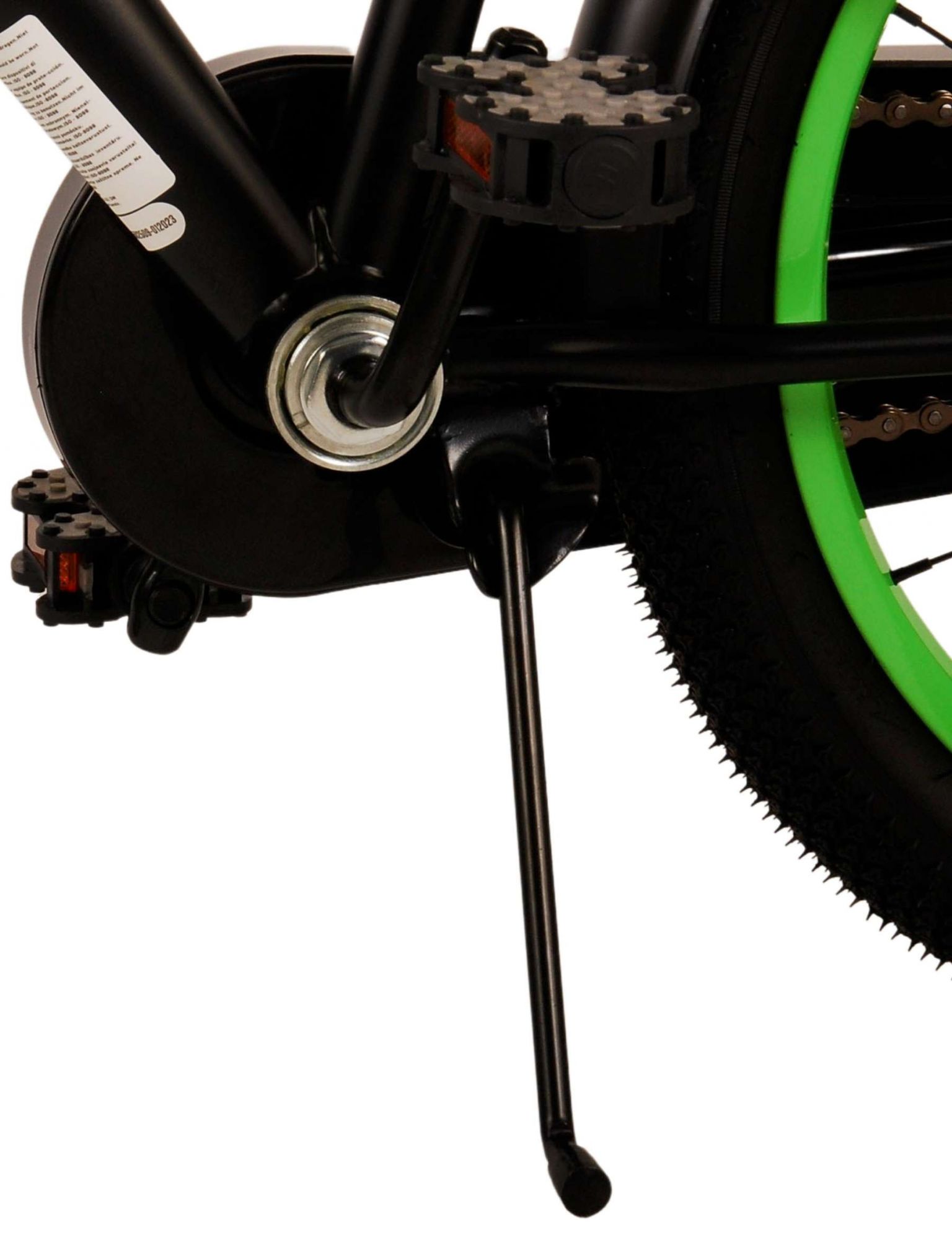 TPFSports Thombike Kinderfahrrad - Jungen - 18 Zoll - Rücktritt + Handbremse - Schwarz Grün