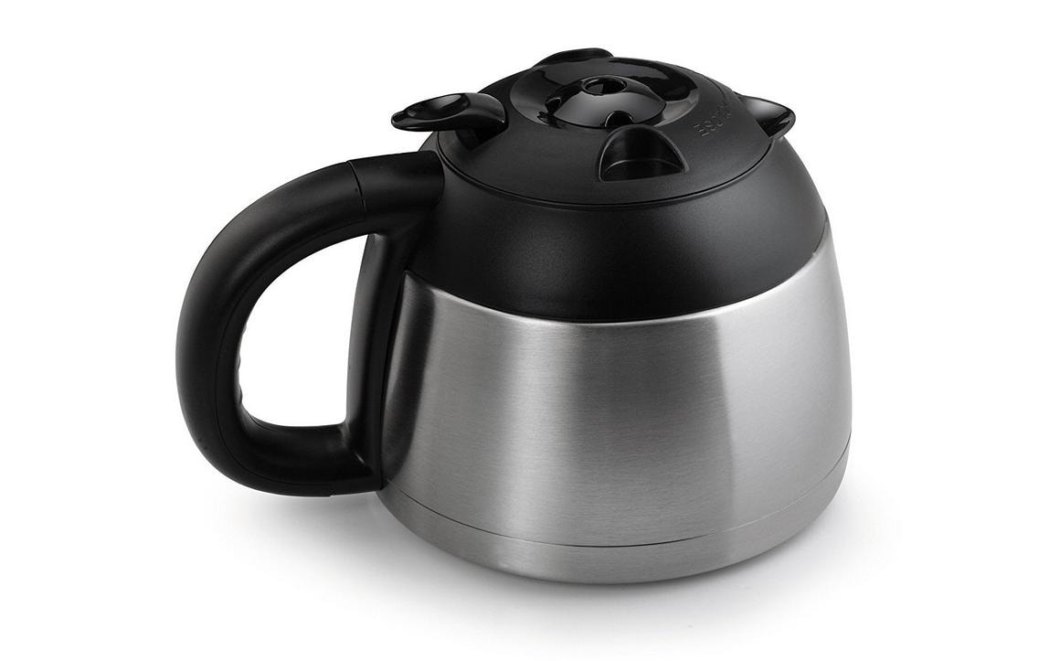 Filterkaffeemaschine CM-1234 Schwarz/SilberFür bis zu 10 Tassen frisch gebrühten Kaffee