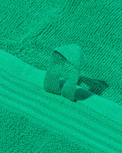 essuie-mains 50x50 coton vert