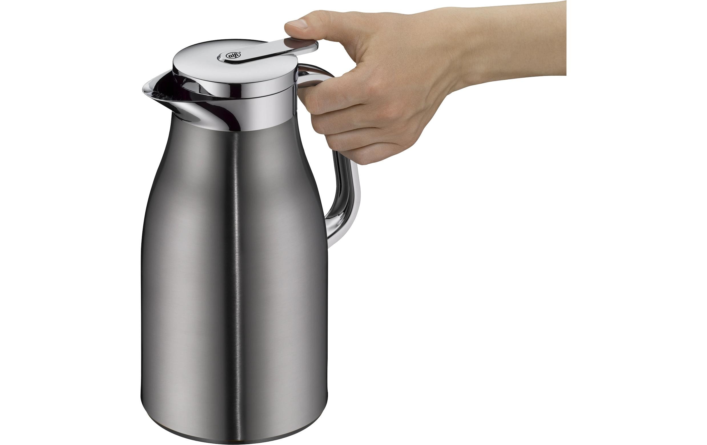 Thermoskanne Skyline 1000 ml, GrauKaraffe aus Edelstahl