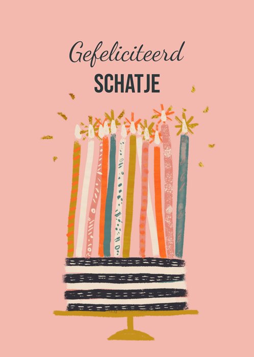 Verjaardagskaart | Greetz | Vrouw | Taart