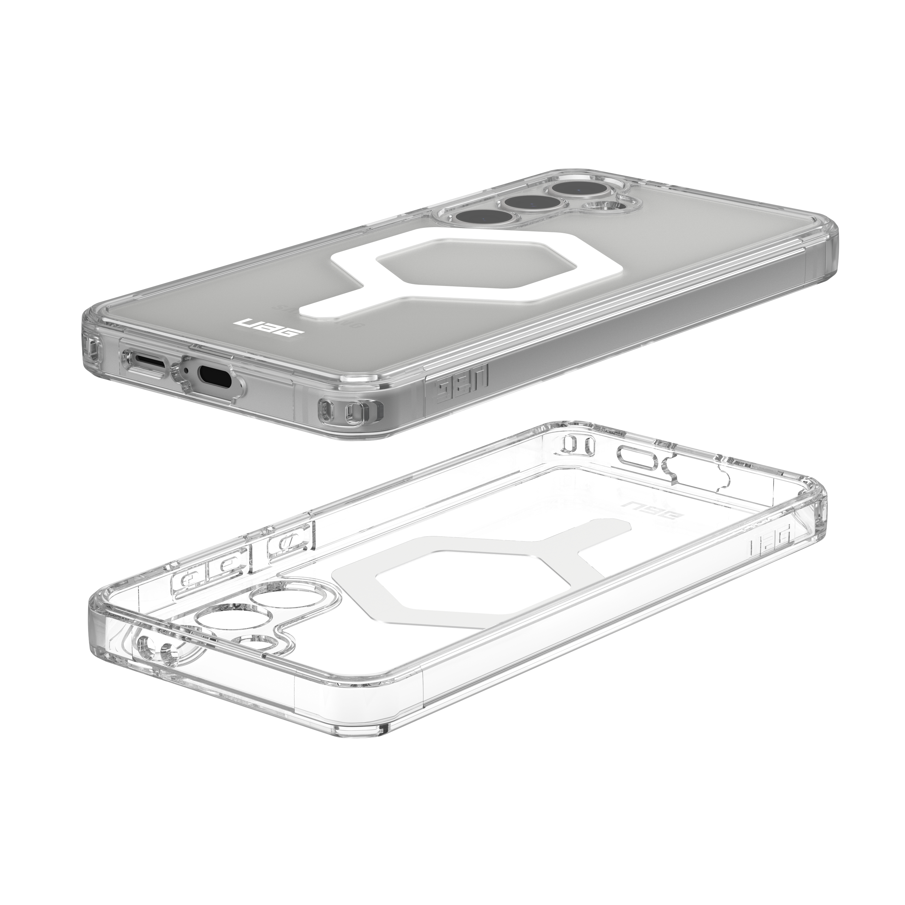 Samsung Galaxy S24 FE Schutzhülle Plyo Pro MagSafe-Modul (214458114341) - Transparent (Ice)