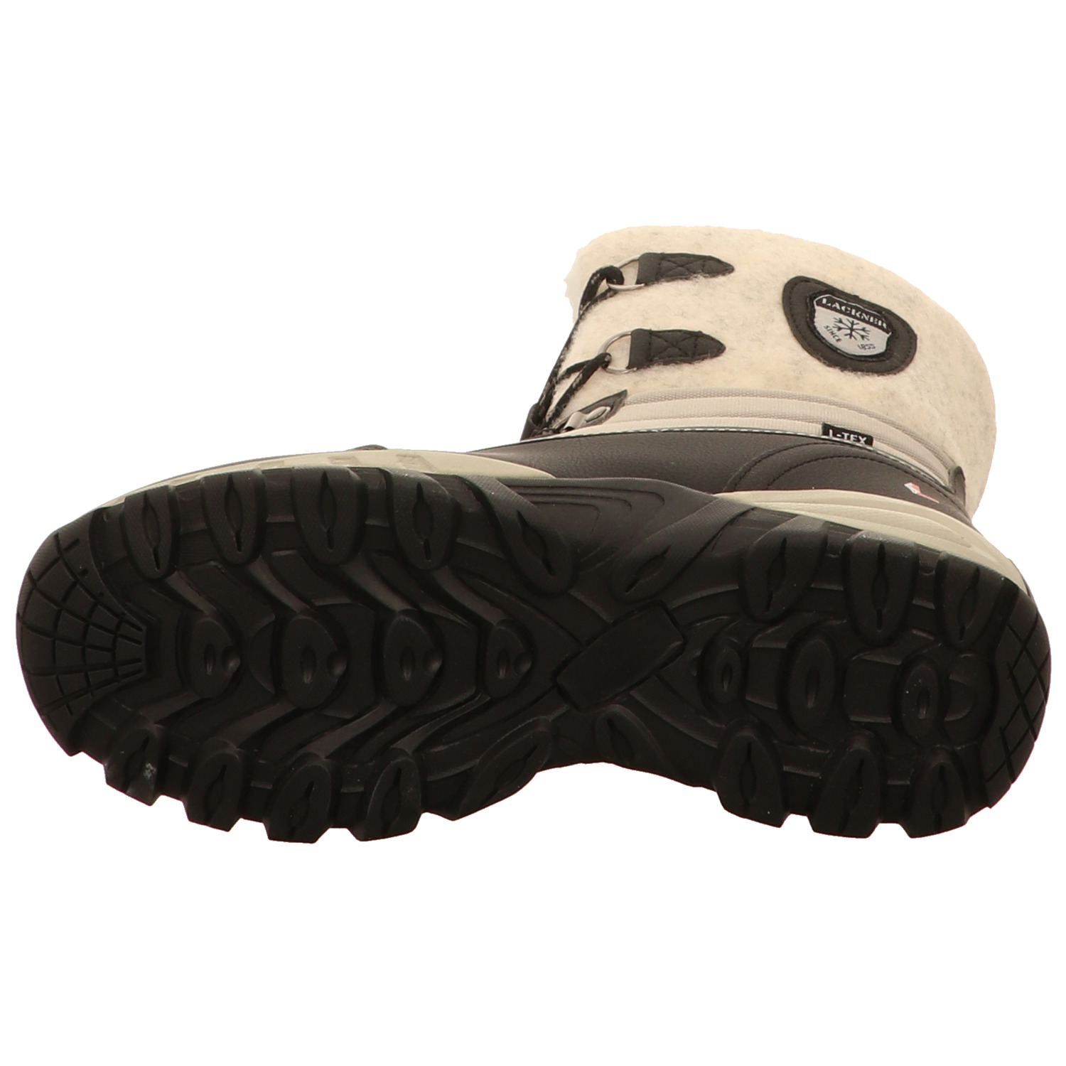 Lackner Stiefel weiss/weiss kombi