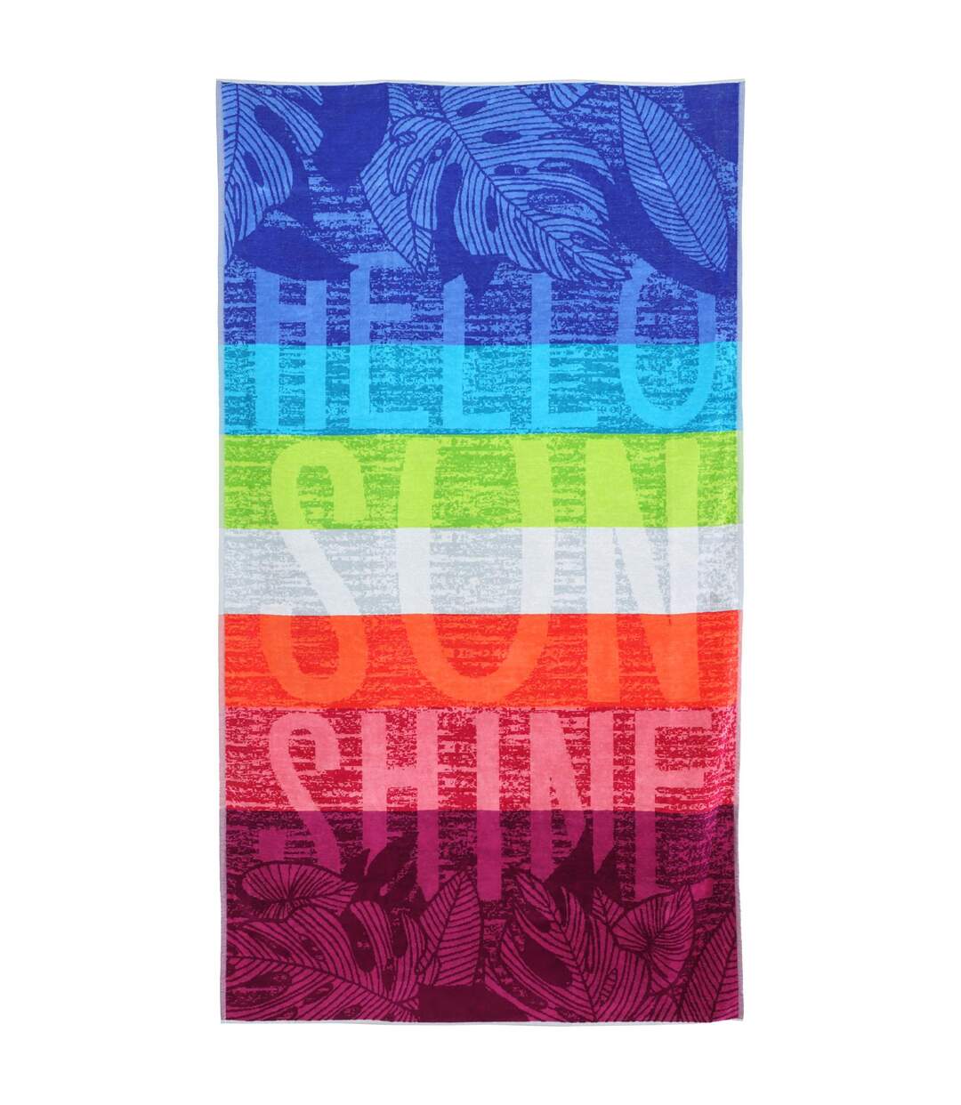 Drap de plage 100x180 cm MILA multicolore