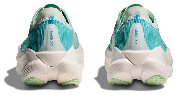 Chaussures Running Hoka Mach X 2 Bleu Femme