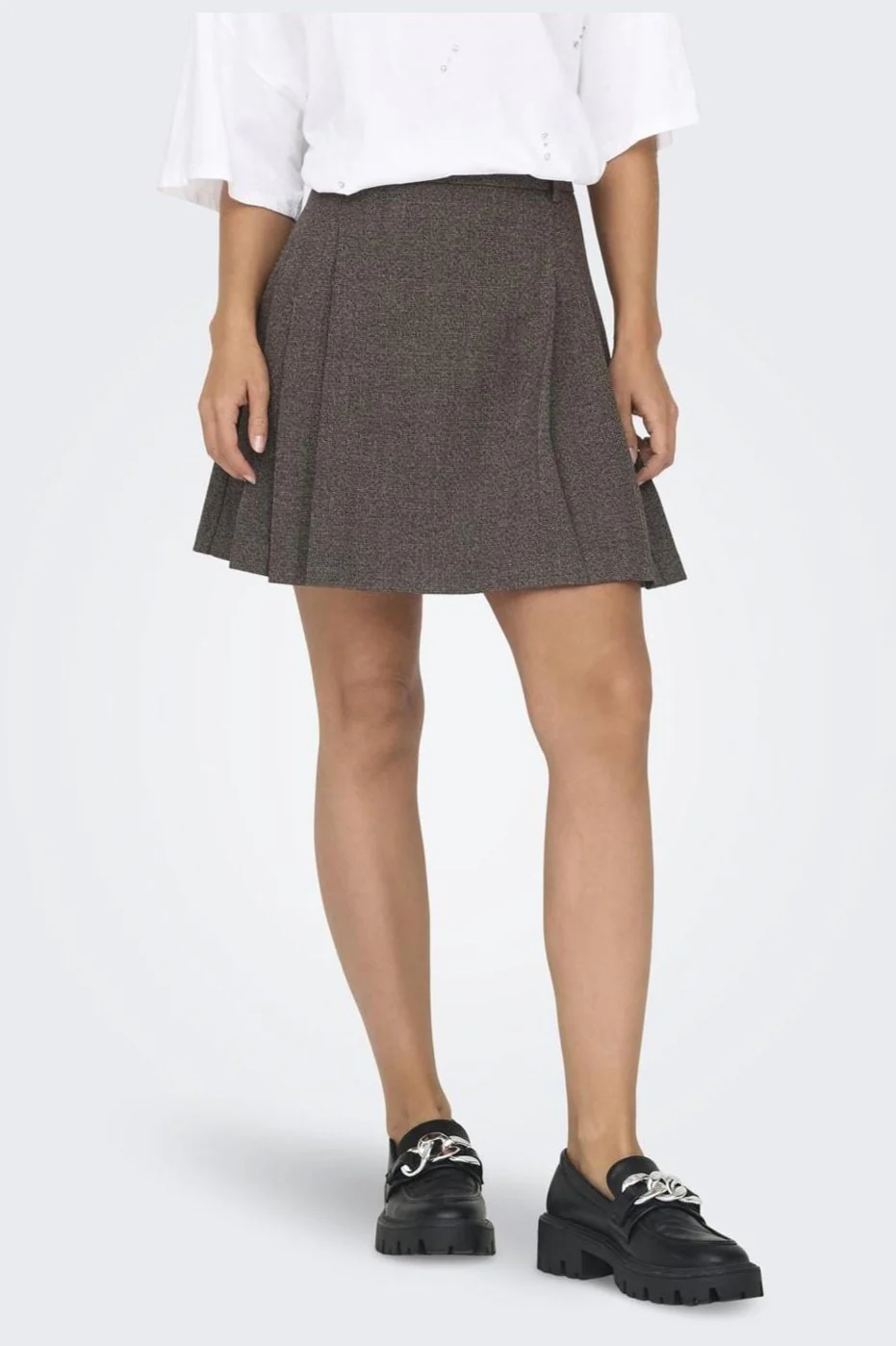 Only Onldell Mel Pleat Skirt Tlr