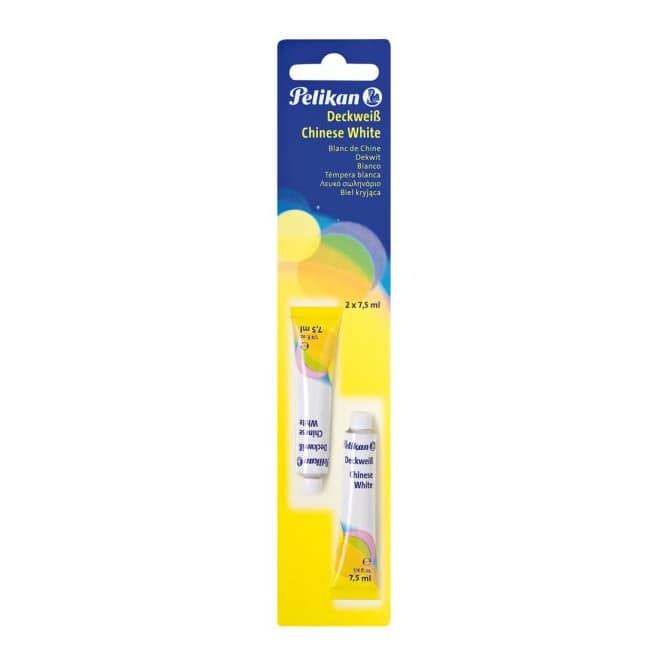 Pelikan, 2 Tuben Deckweiss, a 7,5 ml