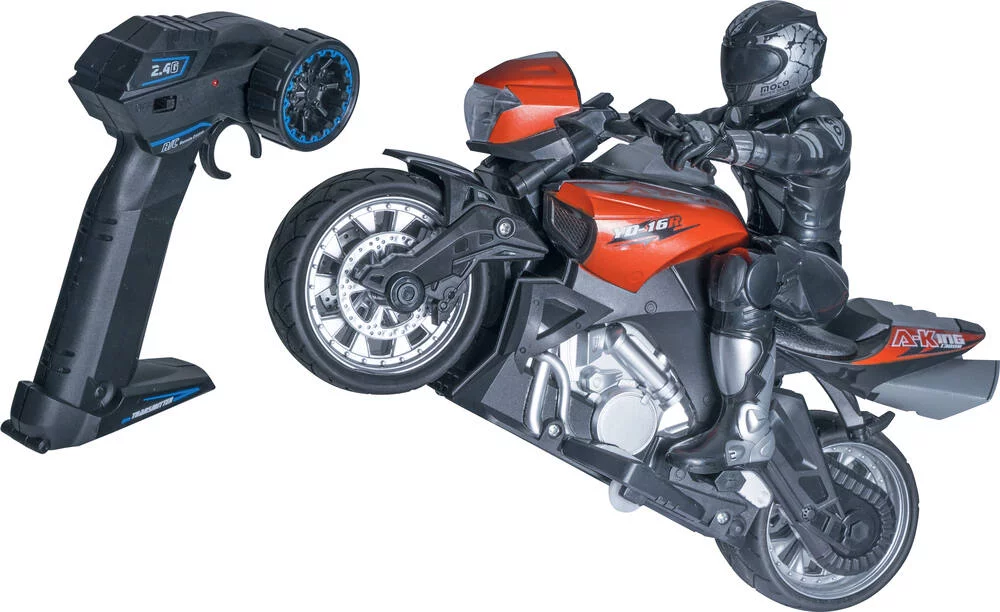 MOTO MULTIFONCTION RADIO COMMANDEE 1:10