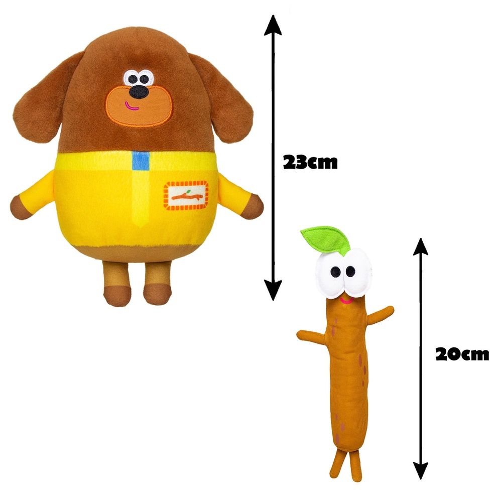 Hey Duggee und Stick Plüschtier-Doppelpack