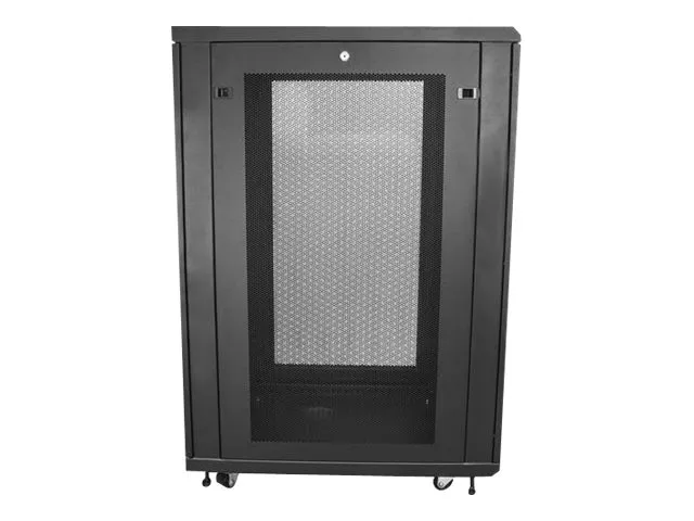 StarTech.com 24U Server Rack Cabinet, 4-Post Adjustable Depth (2