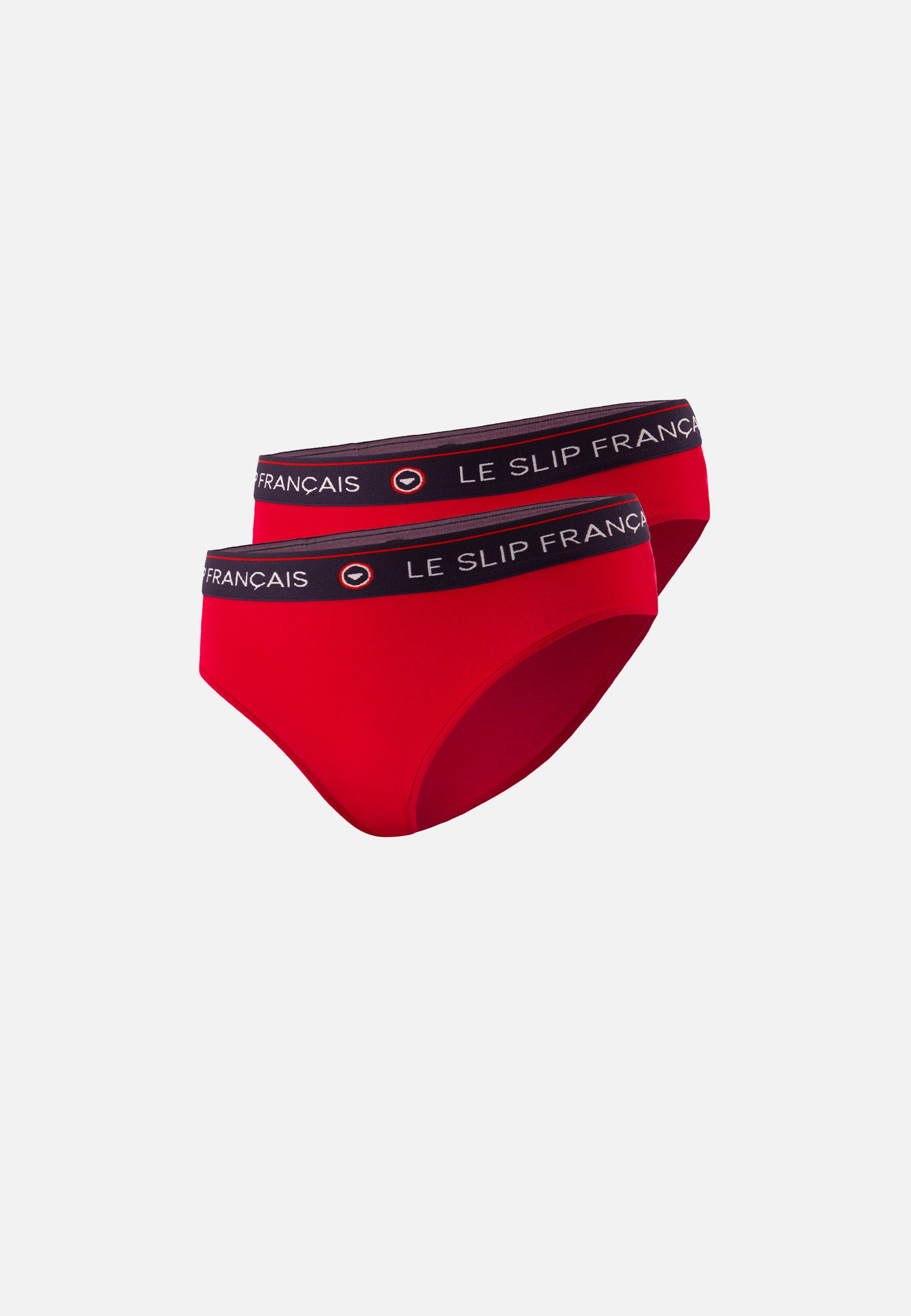 Duo de culottes en coton-Pack Duo Culotte Rieuse Rouge