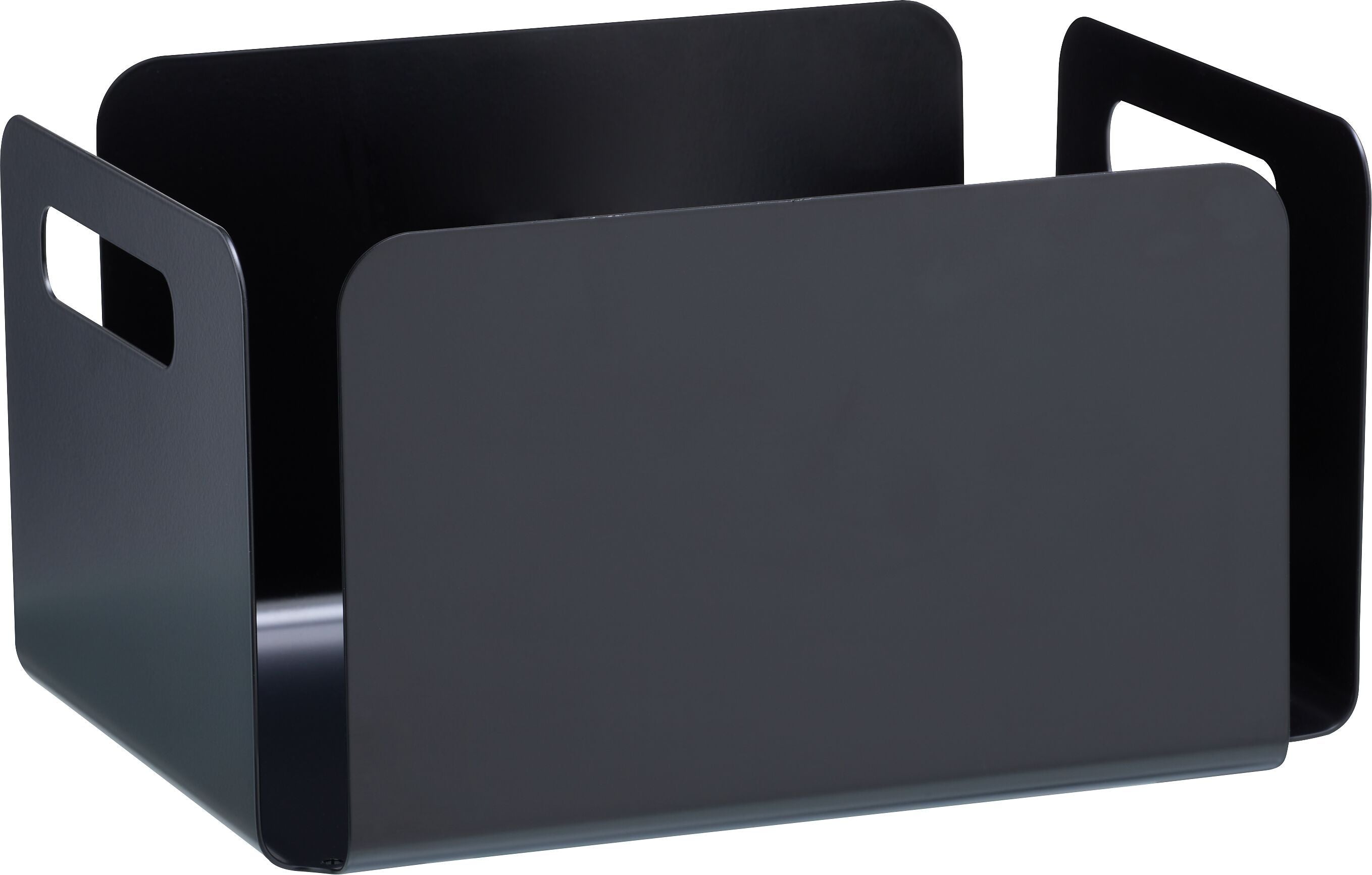NOTCH Magazinhalter - Schwarz / B: 31.6 cm x T: 25.7 cm x H: 16.7 cm