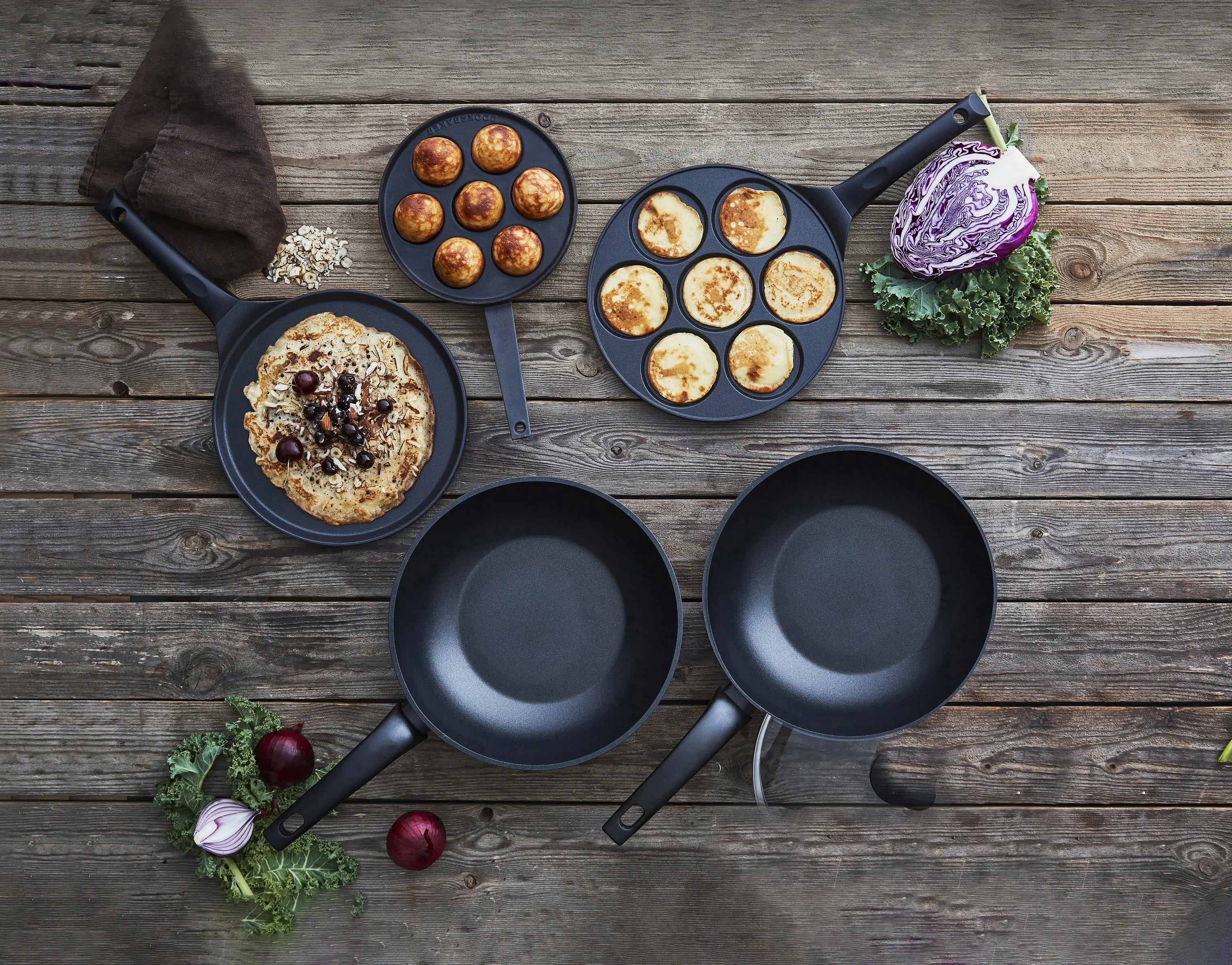 Cook & Baker Æbleskivepande