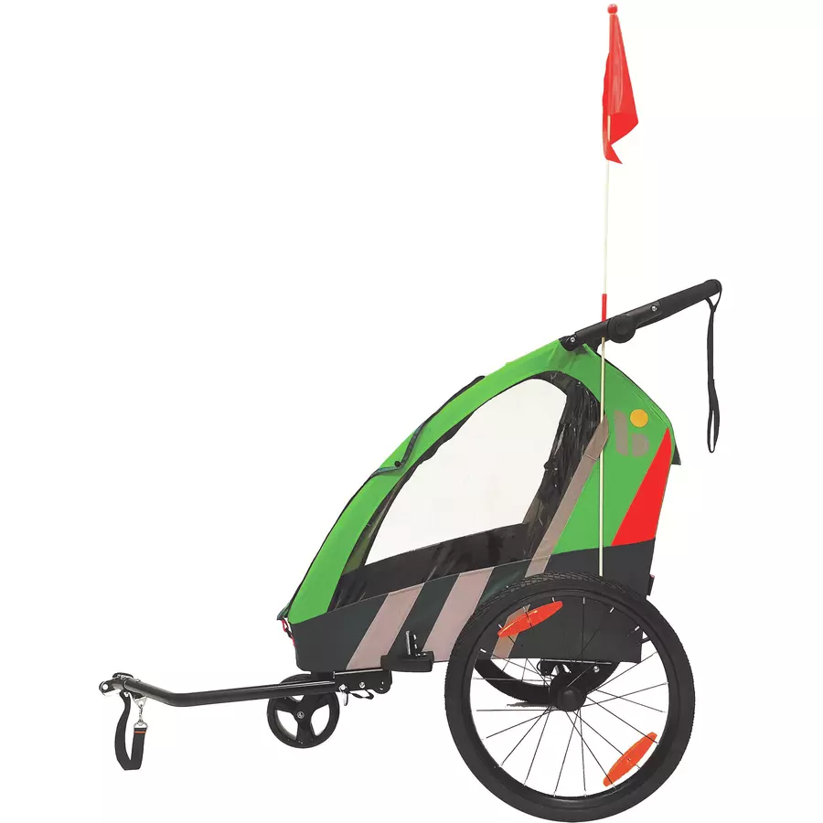 BELLELLI Fahrradanhänger Trailblazer Light GreenSilver