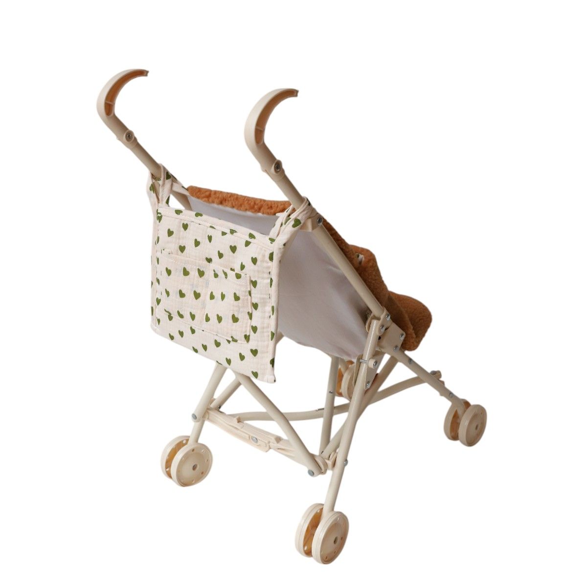 Poussette pour poupée avec chancelière et sac - Bébé Highland Frisette