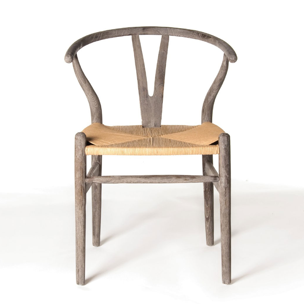 Stuhl 'Ménerbes' grau, H 78 cm, B 50 cm, T 50 cm von fischer's lagerhaus