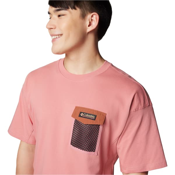 T-shirt COLUMBIA PAINTED PEAK KNIT SS TOP PINK AGAVE