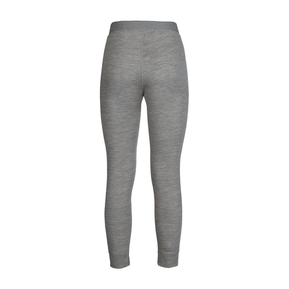 Odlo NATURAL MERINO WARM - Collant Femme grey melange/grey melange