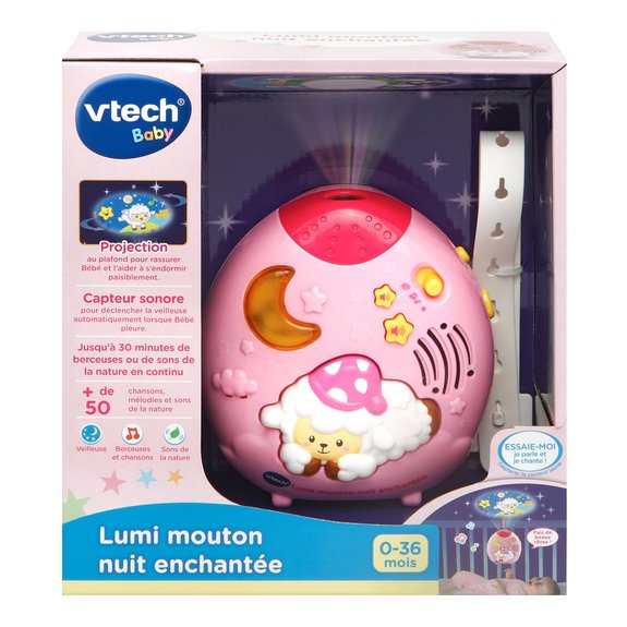Lumi Mouton Nuit Enchantée Rose