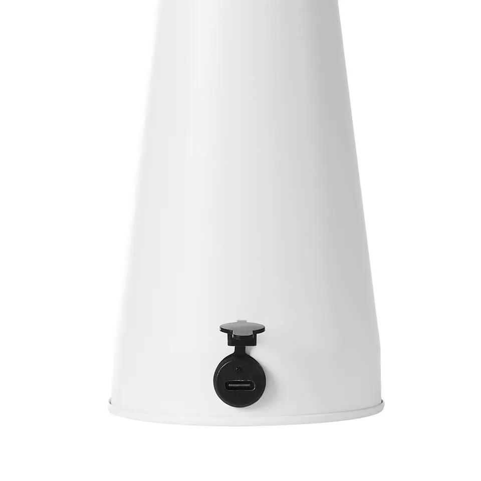 BOCONO - Draadloze LED tafellamp - Wit - IJzer