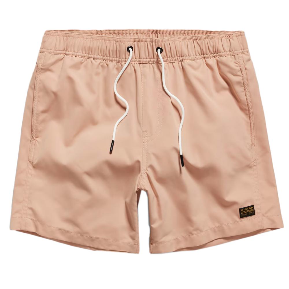 Short de bain Rose G-Star Raw Homme Dirik Solid