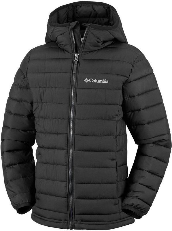Columbia - Kids Powder Lite II - Jas - Zwart - Polyester