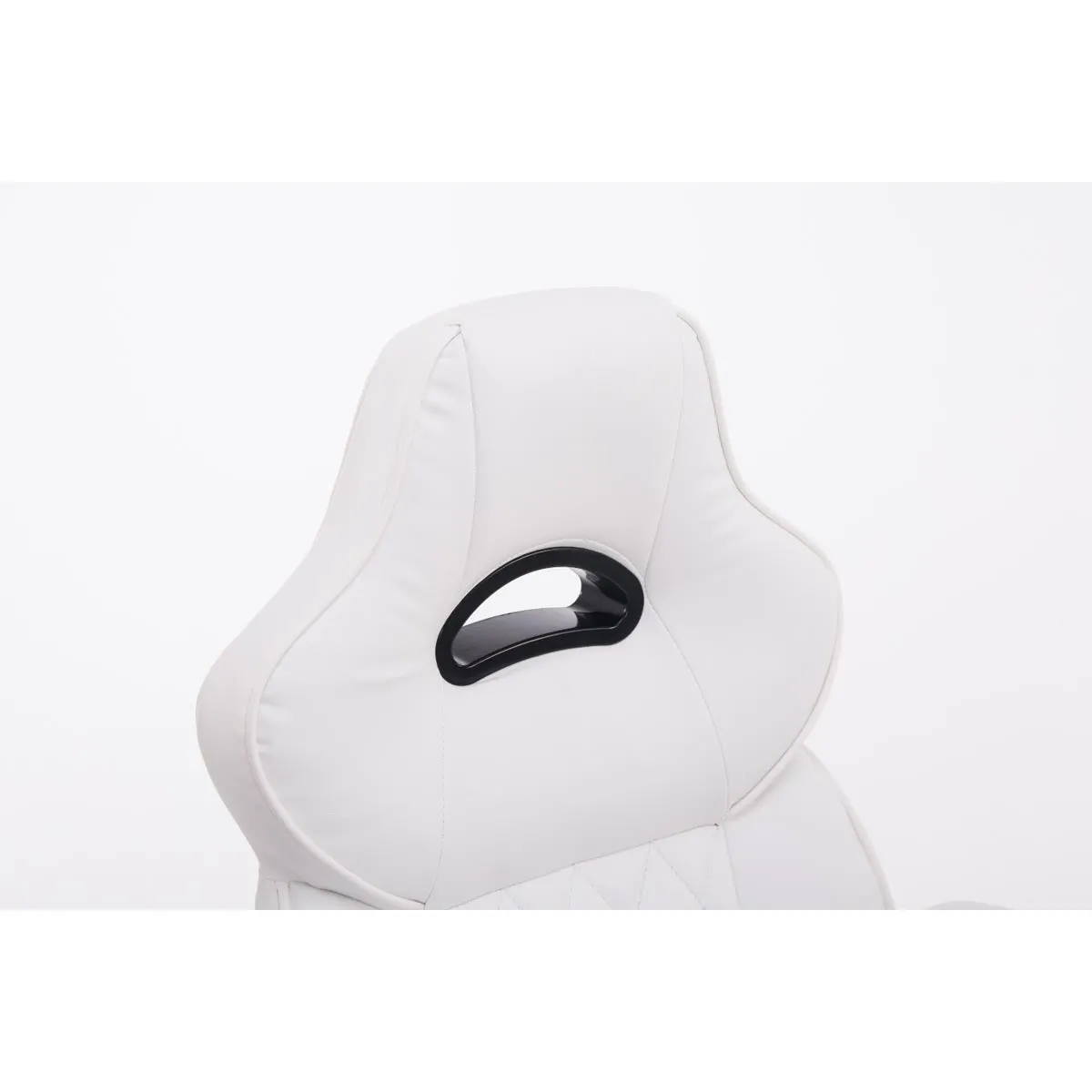 DecoShop26 Chaise Bureau Gaming - Blanc