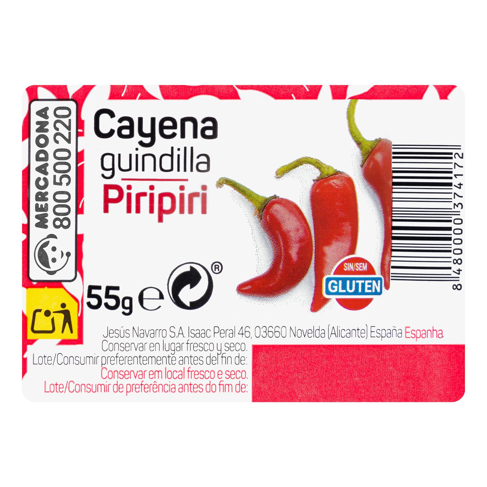 Cayenne moulu Hacendado