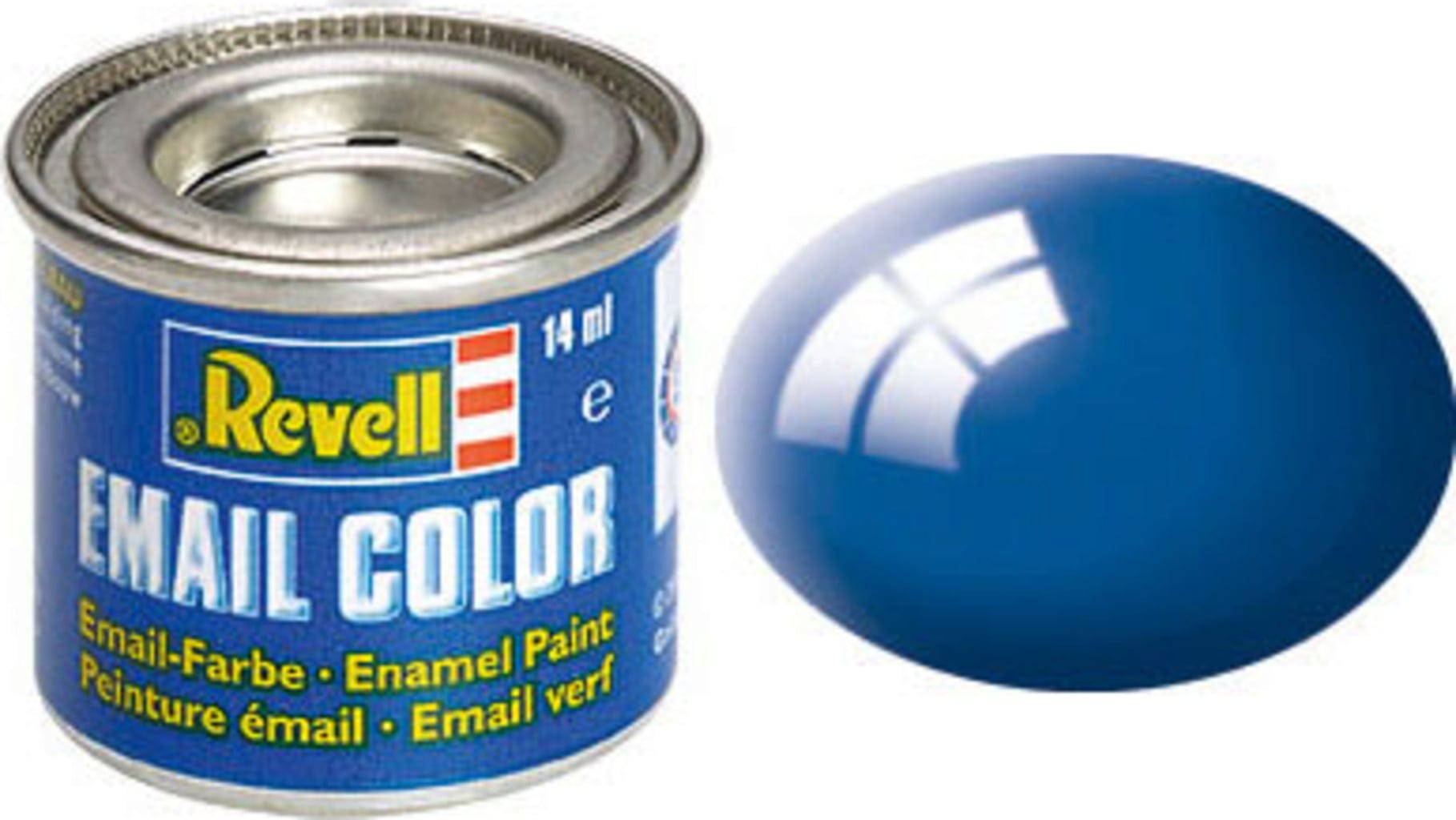 Revell  Email Color blau, glänzend, 14 ml    Die beliebten Farben von Revell in 89 verschiedenen Farbtönen
