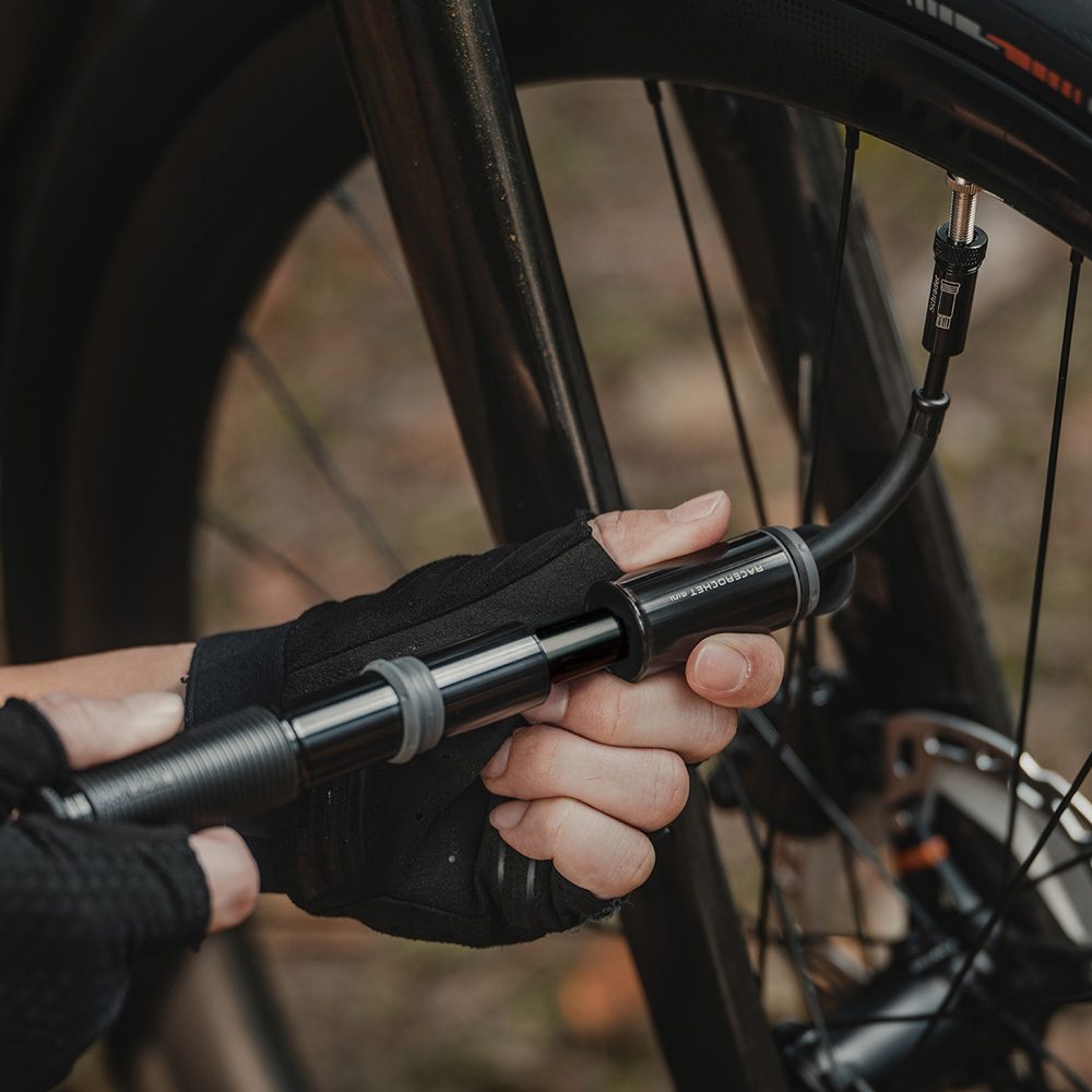 Topeak Race Rocket Minipumpe schwarz