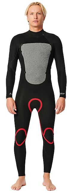 RIP CURL - INTEGRALE OMEGA 4/3 BZ HOMME