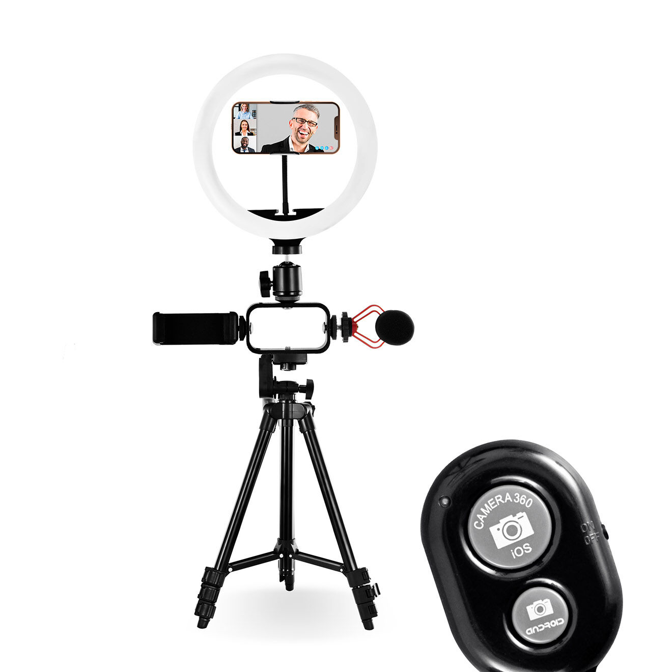 WI-LIGHT Kit Vlogging  livestreaming 550 noir