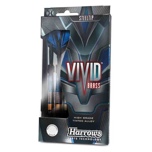 Dardos Harrows Vivid Brass Blue 21gr