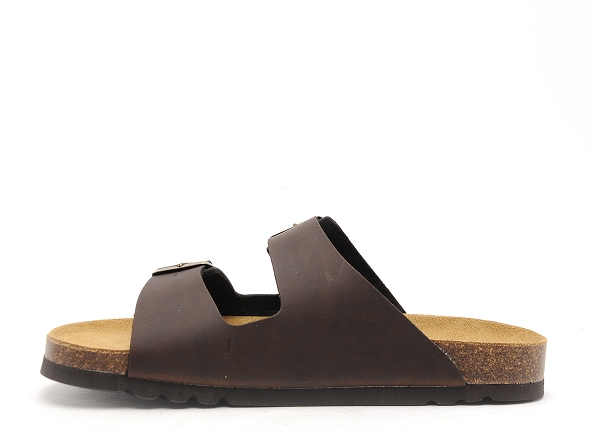Scholl mules et sabots homme julien 30769 marron