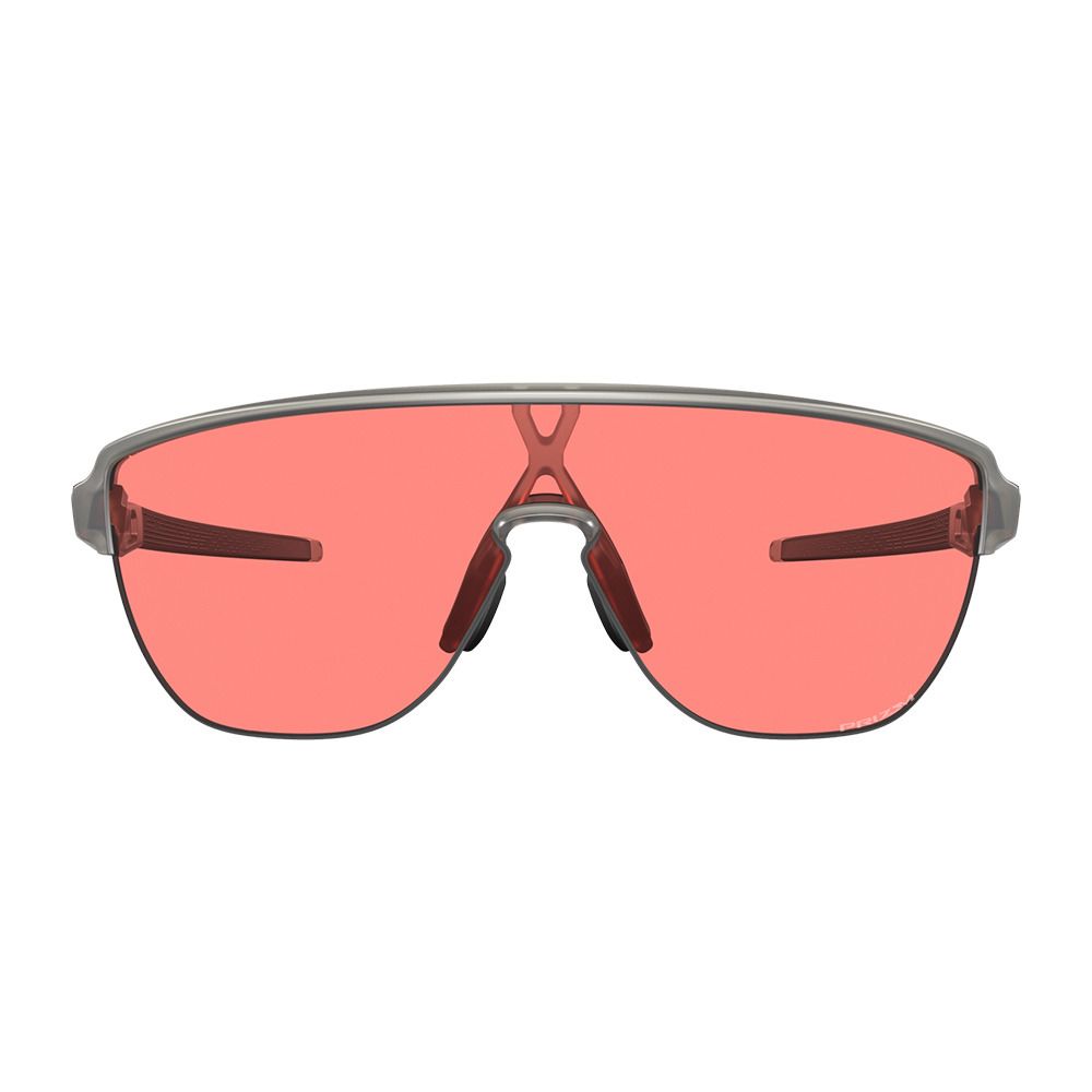Oakley CORRIDOR - Lunettes de soleil matte grey ink/prizm peach