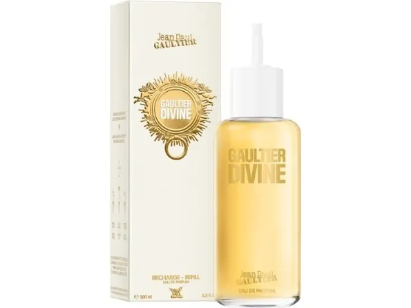 Jean Paul Gaultier Gaultier Divine, Kvinder, 200 ml, Genopfyldningsflaske, Flydende parfume, Flaske, ALCOHOL DENAT., PARFUM (FRAGRANCE), AQUA (WATER), LINALOOL, BUTYL METHOXYDIBENZOYLMETHANE,...