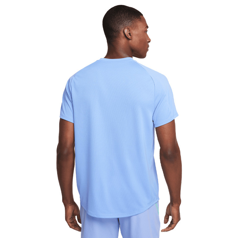 Tee-shirt de tennis Nike Court Dri-Fit Victory bleu clair 2025