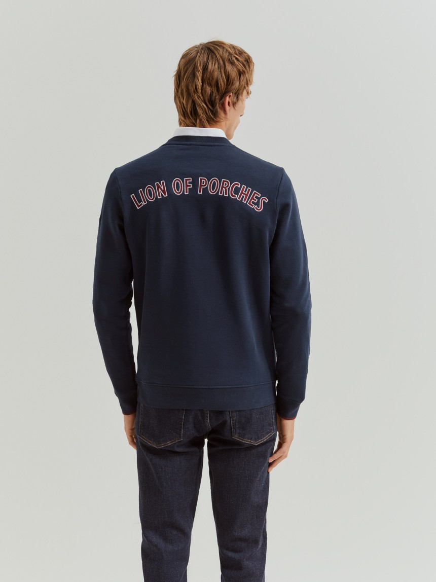 Sweater básica de algodão