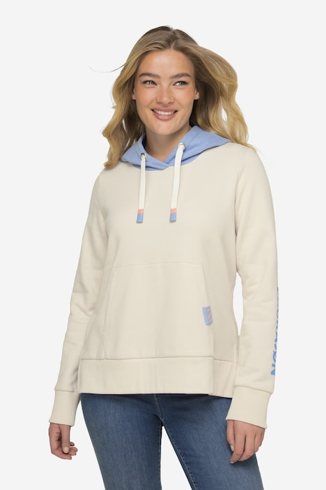 Hoodie, Kapuzensweater, Rückenprint, Kängurutasche