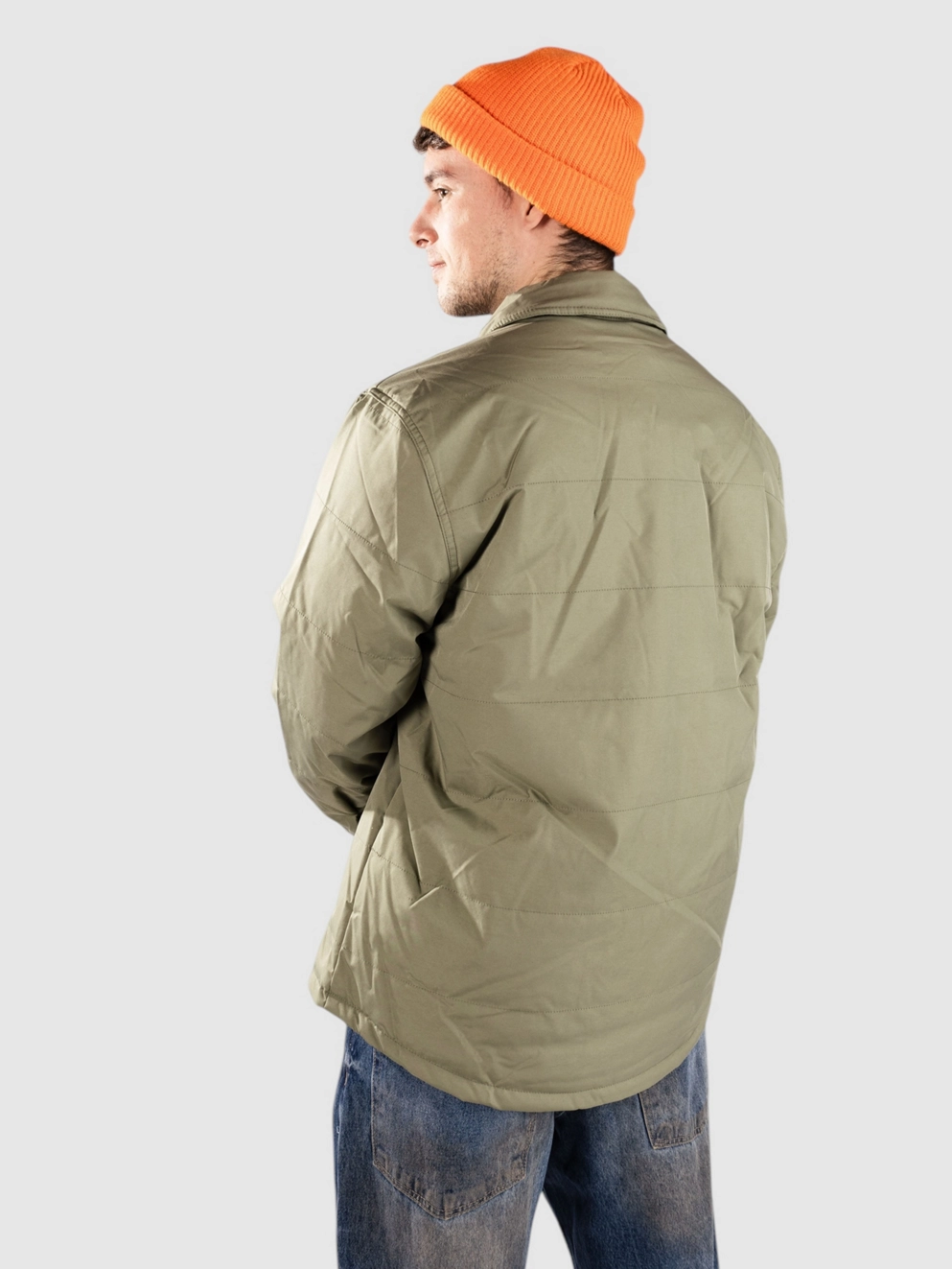 Dravus Daily Quilted Shirt Jacket green