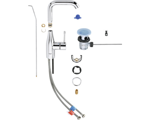 GROHE ESSENCE wastafelmengkraan, chroom 32628001