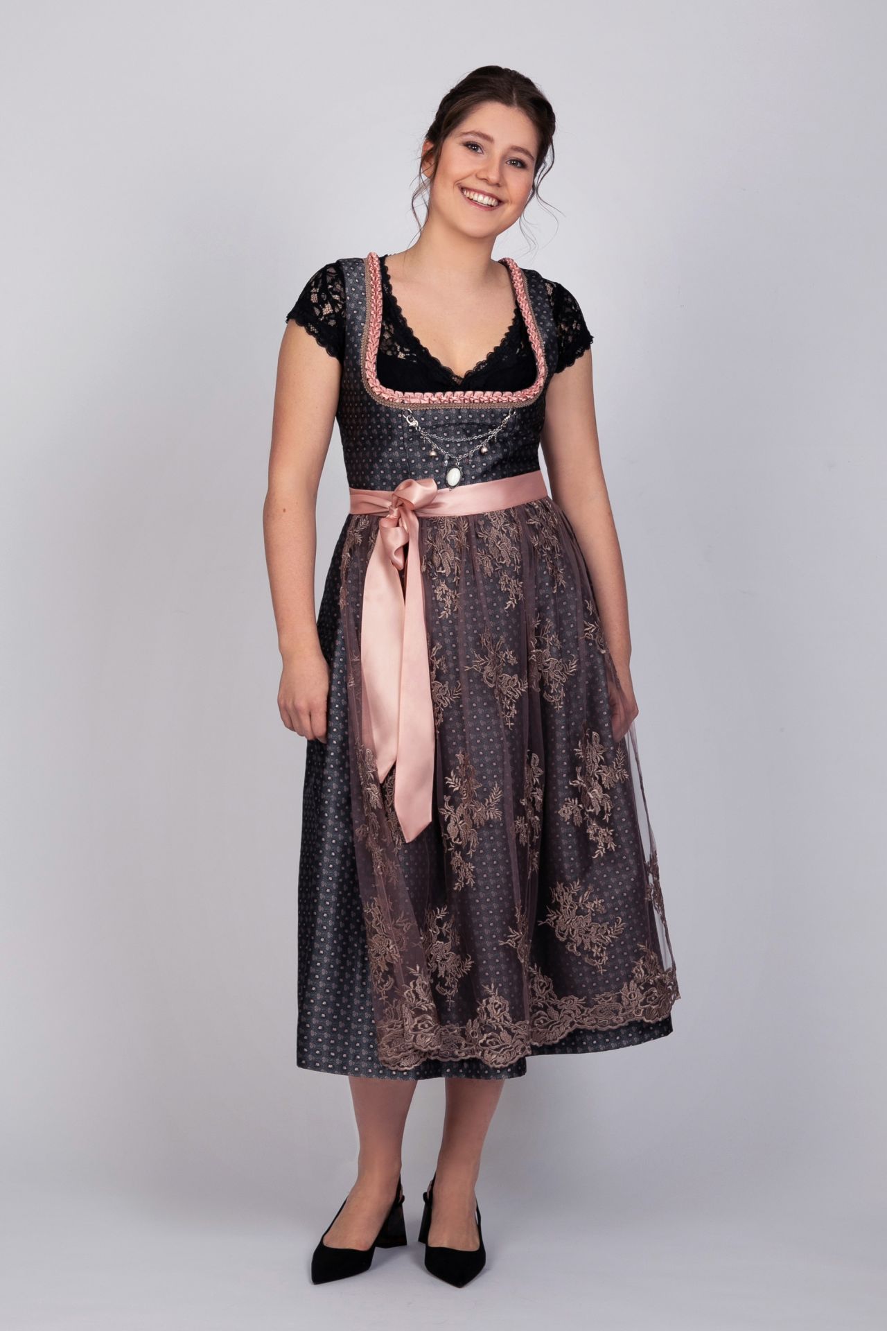 Langes Dirndl 2-teilig Béatrice