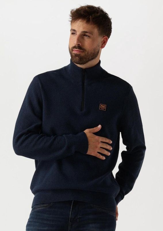 Pme Legend Half Zip Collar Cotton Mouline