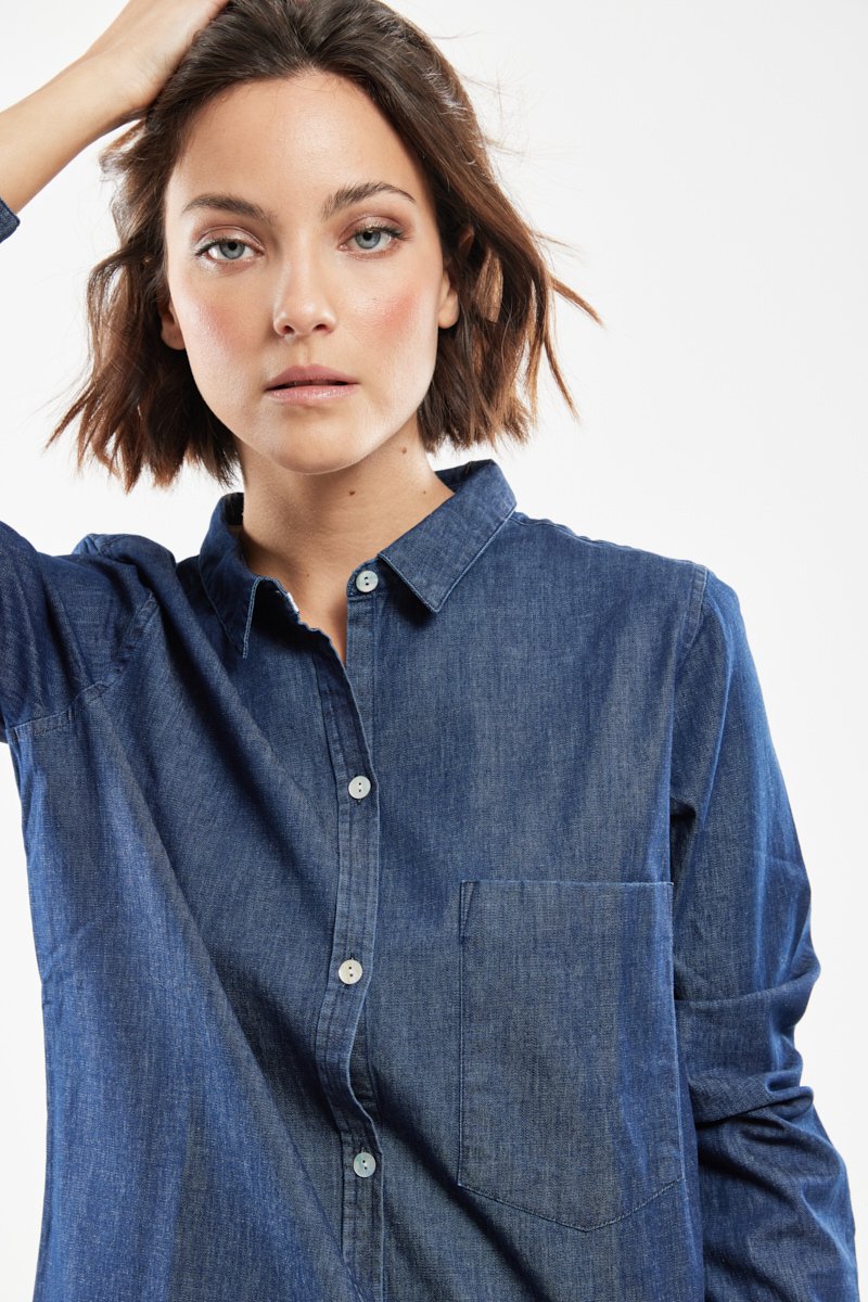 Chemise en jean CADALEN